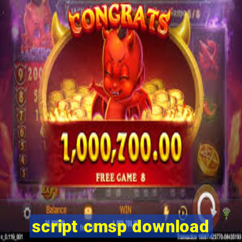 script cmsp download